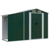Lechnical Garden Shed Green 277x279x179 Galvanised Steel,Garden Storage W9C3