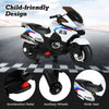 Kids Ride On Motorcycle 12V Electric Battery Powered Ride On Bike w/ LED Lights