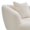 Modern 2 Seater Loveseat Sofa with Pillows Padded Armchair Living Room Settee UK
