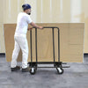 Mobile Steel Drywall Cart Anti-falling Edge Plasterboard Trolley Plywood Carrier