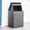 Waterproof Parcel Delivery Drop Box Lockable Outdoor Storage Letter Post Box UK