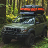 Heavy-Duty 130 x 91 x 17 cm Cargo Basket Roof Rack Cargo Carrier-Black