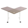 L-Shaped Office Desk Standing Adjustable Height Electric Stand Desk Workstation