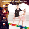 Portable Floor Balance Beam 7FT Folding Firm Gymnastic Beam w/ Handles