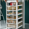 Drawer Storage Unit Box Tower Plastic Home Desktop Cosmetic Stationery Organizer