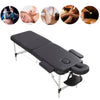 Portable Folding Massage Table Spa Salon Beauty Bed Therapy Couch 3 Section UK