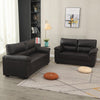 Luxury Faux Leather 2/3 Seater Sofa Couch Settee Padded Seat Armchair Furniture