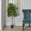 Artificial Plants In/Outdoor 120 cm Tall Fake Lemon Tree Large Faux Plant Bonsai