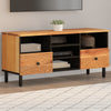 Gecheer TV Cabinet 100x33x46 Solid Wood Acacia M4P1