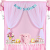 White / Pink Tulle Backdrop Curtain Photo Booth Wall Wedding Party Background De