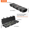 Rifle Case Rifle Hard Case 50 inch with 3 Layers Fully-protective Foams