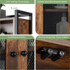 Over-The-Toilet Storage Cabinet Freestanding Bathroom Organizer W/ 2 Mesh doors