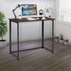 UK Folding Laptop Desk PC Home Office University Metal Frame Study Student Table