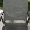 Garden Folding Chairs Portable Outdoor 2Seater Unit Camping High Back Armchair