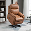 Power Lift Chair Electric Riser Armchair with Remote Control, Brown
