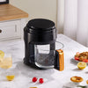 3L Air Fryer Healthy Frying Cooker Grill Oil Free Visible Basket Digital Oven UK