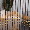 90x175cm*31 Lines Hanging Wooden Beads String Door Curtain Partition Divider UK