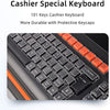 Cash Register POS System 15.6'' Touch Double Screen w/ Printer,Cash Drawer