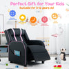 Kids Recliner Chair Toddler Ergonomic Adjustable PU Leather Sofa Couch