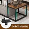 Rustic TV Console Table for 50 Inches TVs Industrial Sofa Table Display Rack