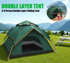 Portable Camping Tent 2-3 Person Automatic Instant Pop Up Tent for Hiking Canopy