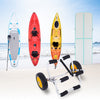 New 75Kg Kayak Canoe Trolley Dolly Cart Trailer Aluminum Carrier Trolley Wheel