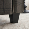 Recliner Padded Armchair for Living Room, Push-Back Reclining Chair