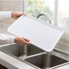 Kitchen Dish Drainer Cutlery Cup Plates Holder Sink Rack Drip Tray Fruits Basket