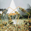 Wedding Round/Heart Arch Stand Backdrop Metal Frame Party Flower Balloons Rack