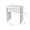 Dressing Table With Led Mirror Drawers Stool Set Makeup Desk Vanity Table Lights
