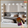 17 LED Bulbs 80 x 60 x12 cm Large Hollywood Light Up Mirror Vanity MakeUp Mirror