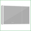 Bathroom LED Mirror Cabinet Demister Sensor Dimmable LED Lights Cupboard
