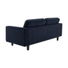 Dusk Sloane Midnight Dark Navy Velvet 3 Seater Sofa RRP £1050
