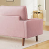 Velvet Sofa with 2 Pillows 2/3 Seater Modern Couch Love Seat Settee Home Office