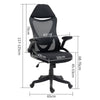 Office Chair Back Support PC Desk Chair Mesh Back Swivel Chair with Armrest NEW