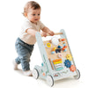 Toddlers Push Toy Montessori Walker Toy with Wheels-Green