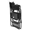 Professional Folding Black Director Chair Make up Artist Chair Aluminum Frame UK