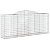 Lechnical Arched Gabion Baskets 4 pcs 300x50x120/140 Galvanised ,Arched V0Y1