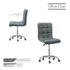 New Home Office Chair PU Leather Computer Desk Chair Adjustable Swivel Chair UK