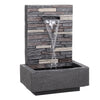 Outdoor Water Feature Fountains Electric Plug-In Resin Garden Cascading Fountain