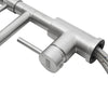New Mono Pull Out Kitchen Mixer Tap Dual Spout Spray with Pull Down Spring Spout