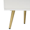 Cabinet Chest of Drawers with Adjustable Shelf Home Storage Cupboard White