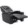 Electric Pu Leather Recliner Chair W/ USB Charge Port Sofa Gaming Home Armchair