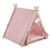 Large Pet Teepee Bed Cat Kitten Dog Puppy Igloo Play Tent Tipi House Cushion Mat