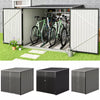 Outdoor Garden Storage Shed Bike Metal Pent Tool Shed House Can Put 2-4 Bicycles