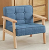 Blue MINI Single Children’s Sofa with Fabric Upholstery kids chair 3-5-30/31