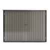 6.7ftx6.4ft Bike Shed Pent Roof Tool Bicycle Parking Track Box Galvanized Steel