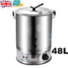 48 Litre Electric Stainless Steel Catering Water Boiler Tea Urn Commercial UK