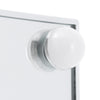 Table Desk Hollywood Mirror Dressing Vanity Mirrors with Lights Bright LED Bulbs