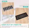 Floor computer fan Covers Rectangle magnetic cover pack of 8